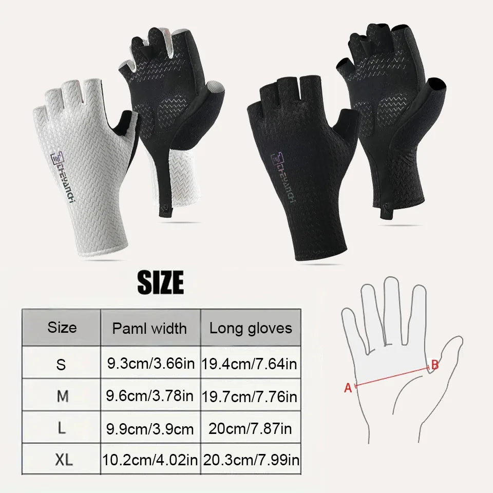 KoKossi Summer Breathable Anti-Slip Bicycle Gloves Half Finger Fitness Shock Absorbing Sports Gear Road MTB Bike For Men Women