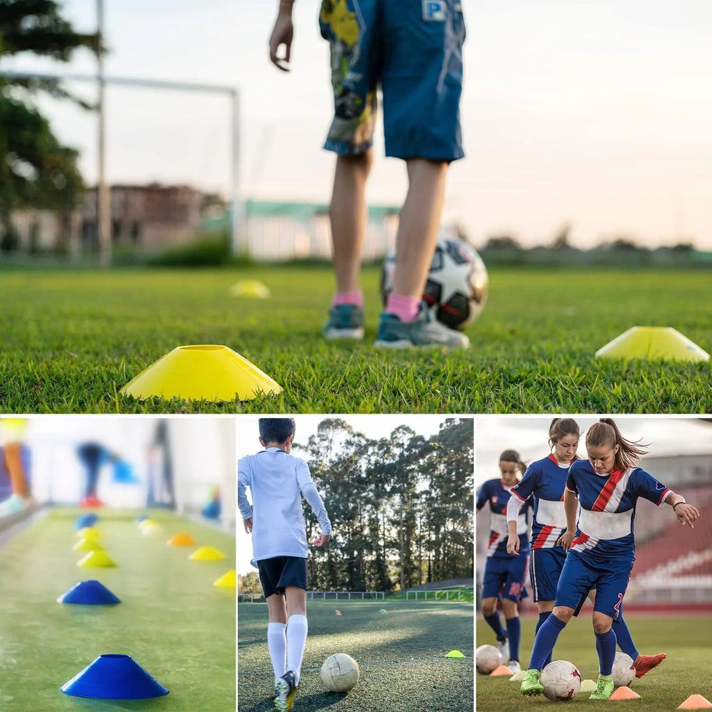 5 Pcs football training plate football cone plate   agility practice  Soccer Cones field marking sports training equipment