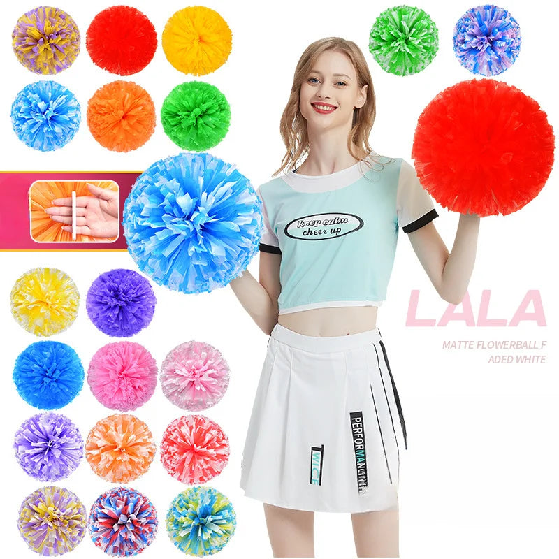 Cheerleading Team Hand Flower Sports Performance Dance Props Cheerleading Dance Flower Ball Cheerleading Team Holding Flowers