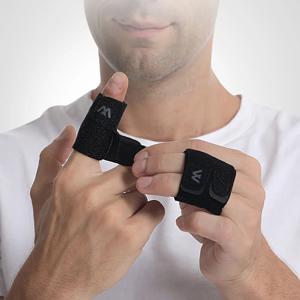 Sports Finger Guard Pressure Regulation Extended Binding Strap Stable Support Outdoor Sports Gym Basketball Volleyball Baseball