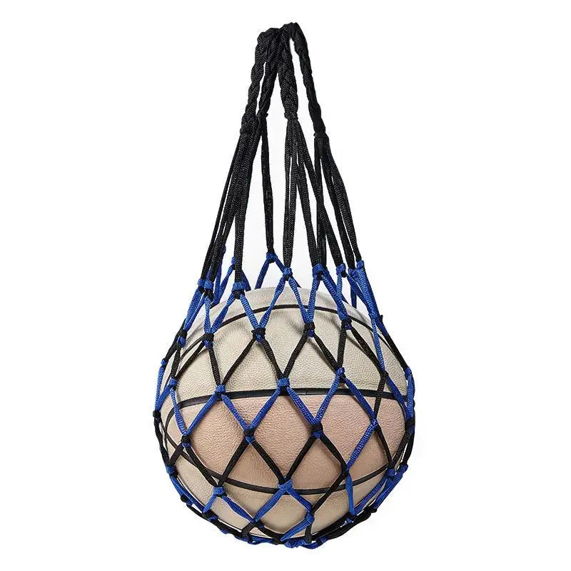 Football Net Bag Nylon Bold Storage Single Ball Carry Portable Equipment Outdoor Sports Soccer Basketball Volleyball