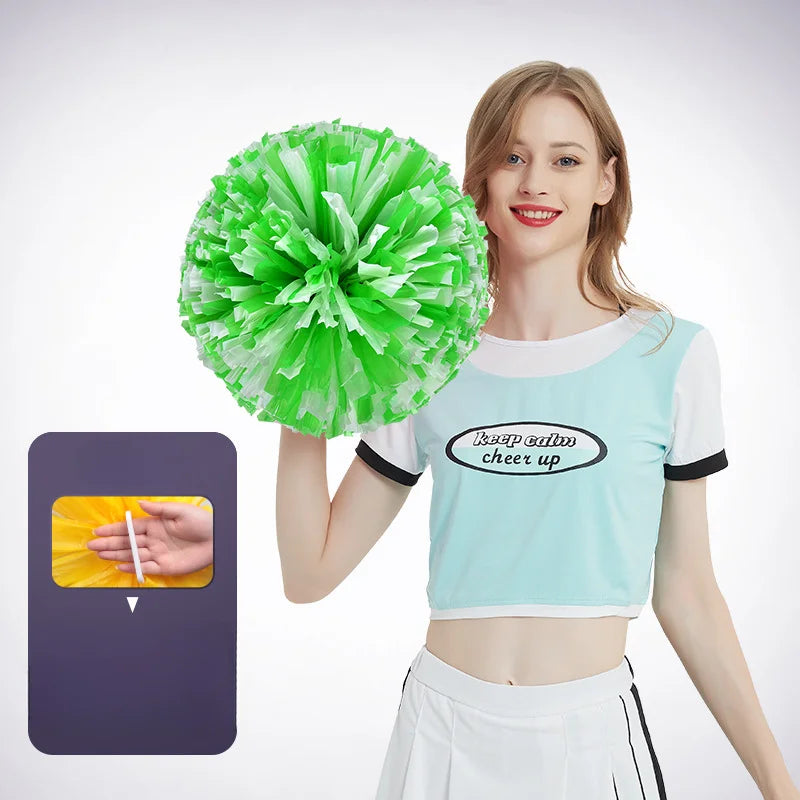 Cheerleading Team Hand Flower Sports Performance Dance Props Cheerleading Dance Flower Ball Cheerleading Team Holding Flowers