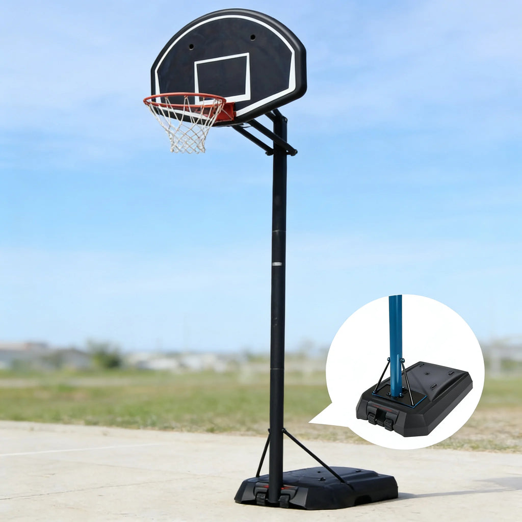 Factory Direct Sales  Standing Basketball Stand with Height Adjustable Hoop Outdoor and Indoor Key Equipment for Courtspromote s