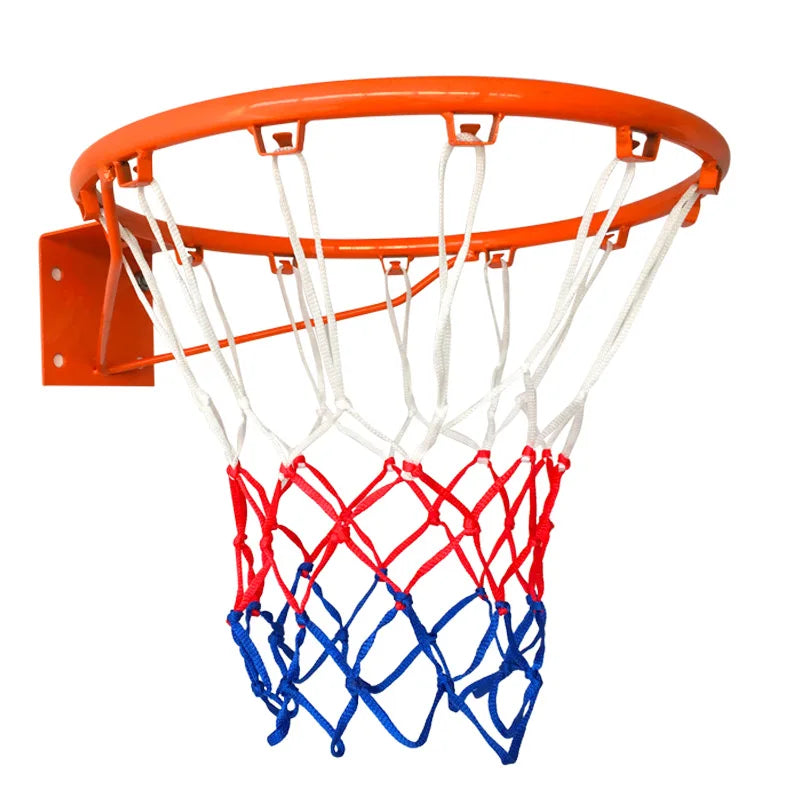 Punch-free Basketball Hoop Standard Steel Rim Frame Portable Outdoor Games Adjustable Height Adults Kids Basket Ring No Ball 2Kg