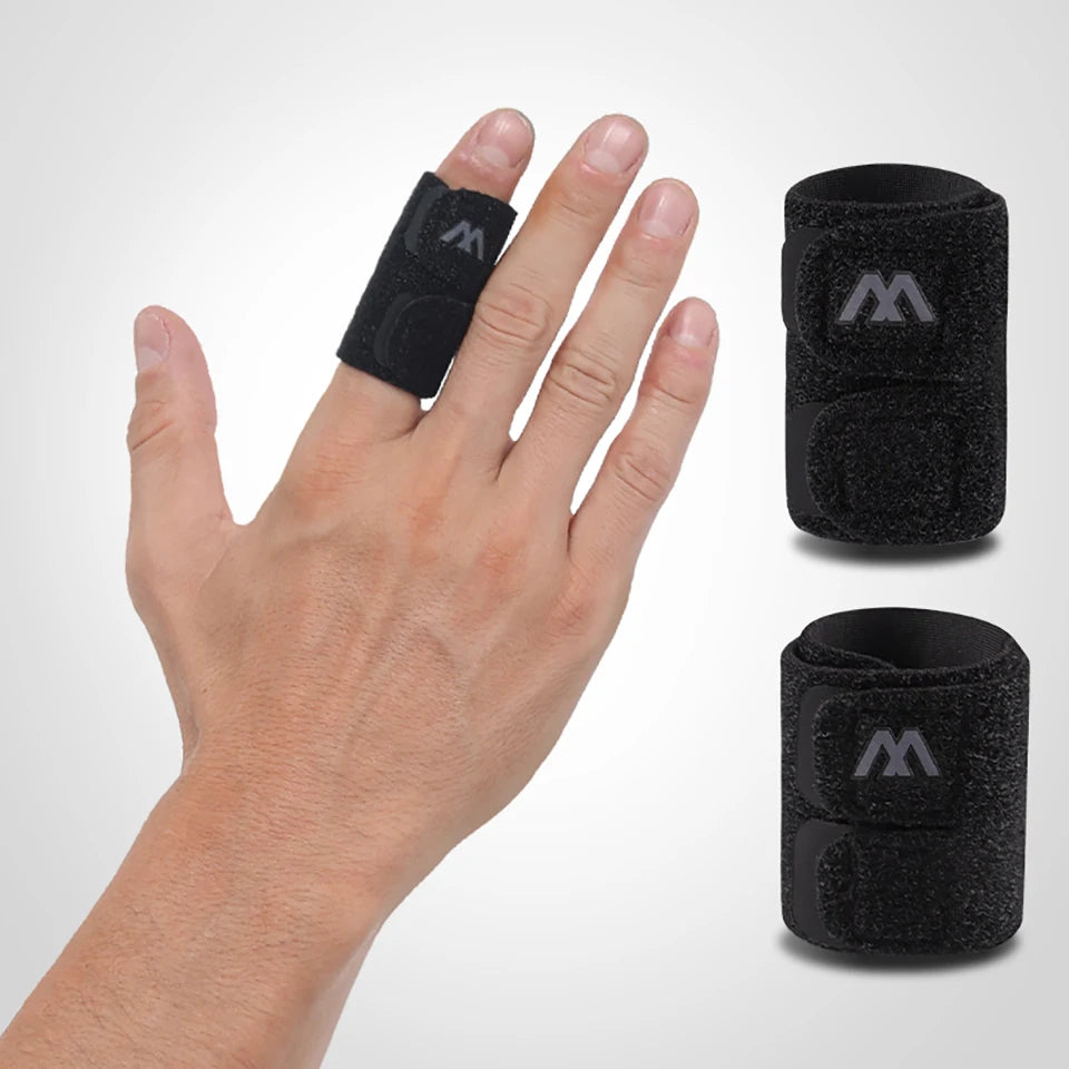 Sports Finger Guard Pressure Regulation Extended Binding Strap Stable Support Outdoor Sports Gym Basketball Volleyball Baseball