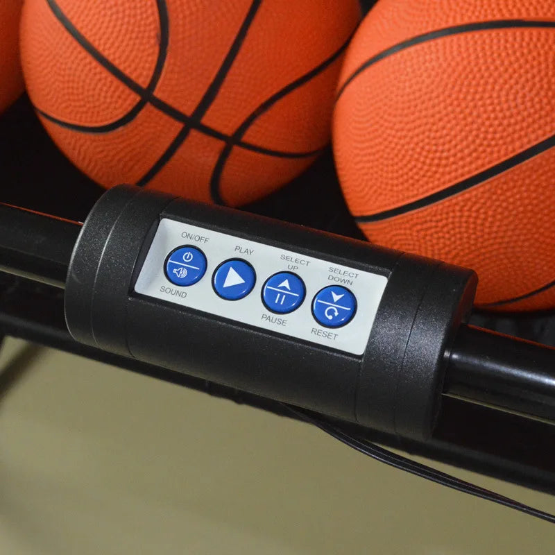 Indoor Recreational Basketball Stand, Two-Person Game, Electronic Shooting Machine, Automatic Scoring, Trainer