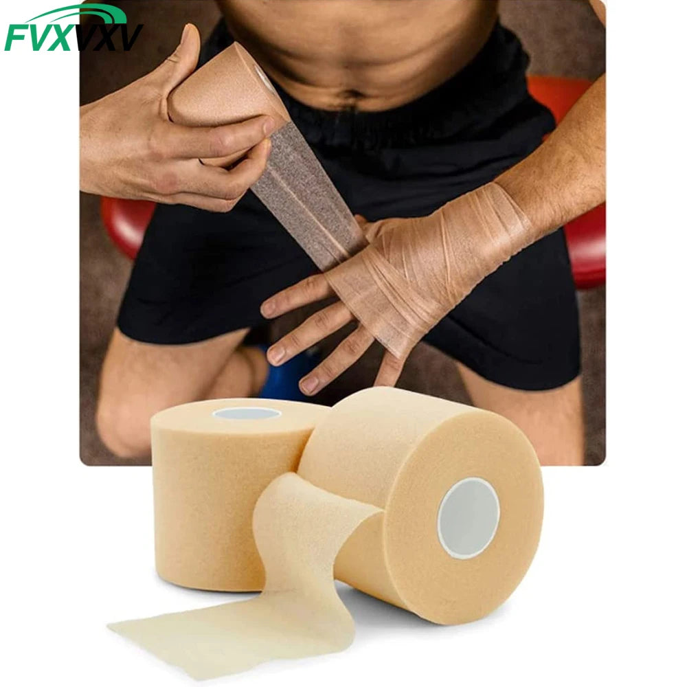 2PCS Foam Prewrap Athletic Tape Sports Wraps Prewrap & Athletic Tape Pre Wrap Tape Breathable Sports Tape Pre Wrap for Running