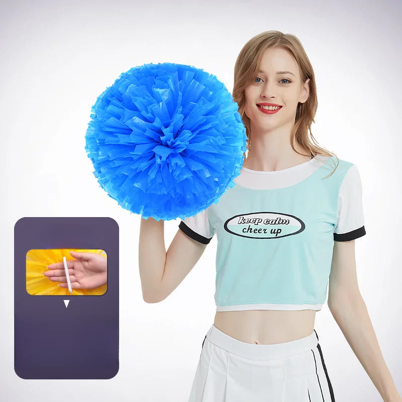 Cheerleading Team Hand Flower Sports Performance Dance Props Cheerleading Dance Flower Ball Cheerleading Team Holding Flowers