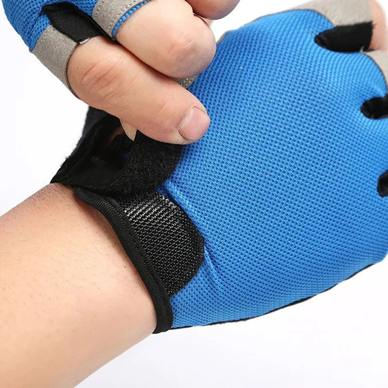 Half Finger Cycling Gloves for Men And Women Breathable Anti-Slip Gym Mitten Fitness Sport Training Cycling Gear