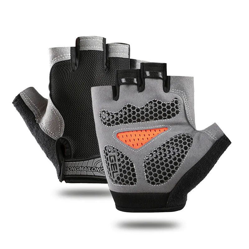 Half Finger Cycling Gloves for Men And Women Breathable Anti-Slip Gym Mitten Fitness Sport Training Cycling Gear