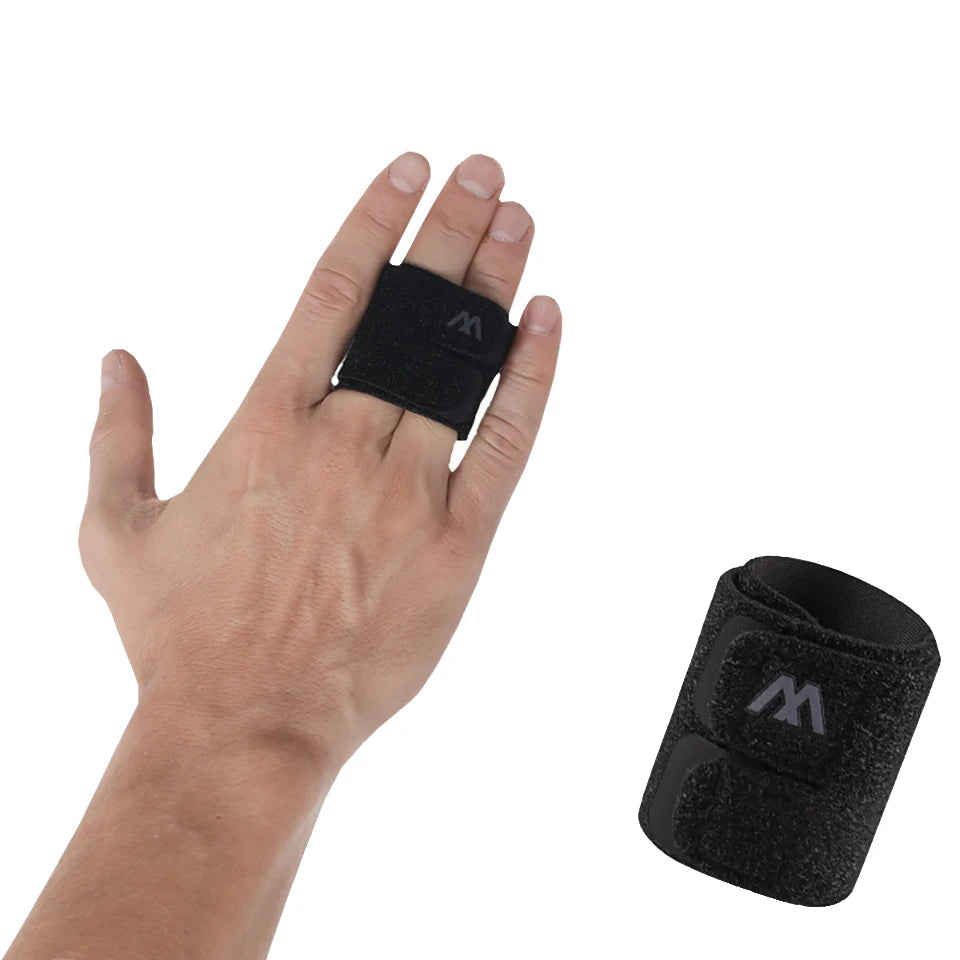 Sports Finger Guard Pressure Regulation Extended Binding Strap Stable Support Outdoor Sports Gym Basketball Volleyball Baseball