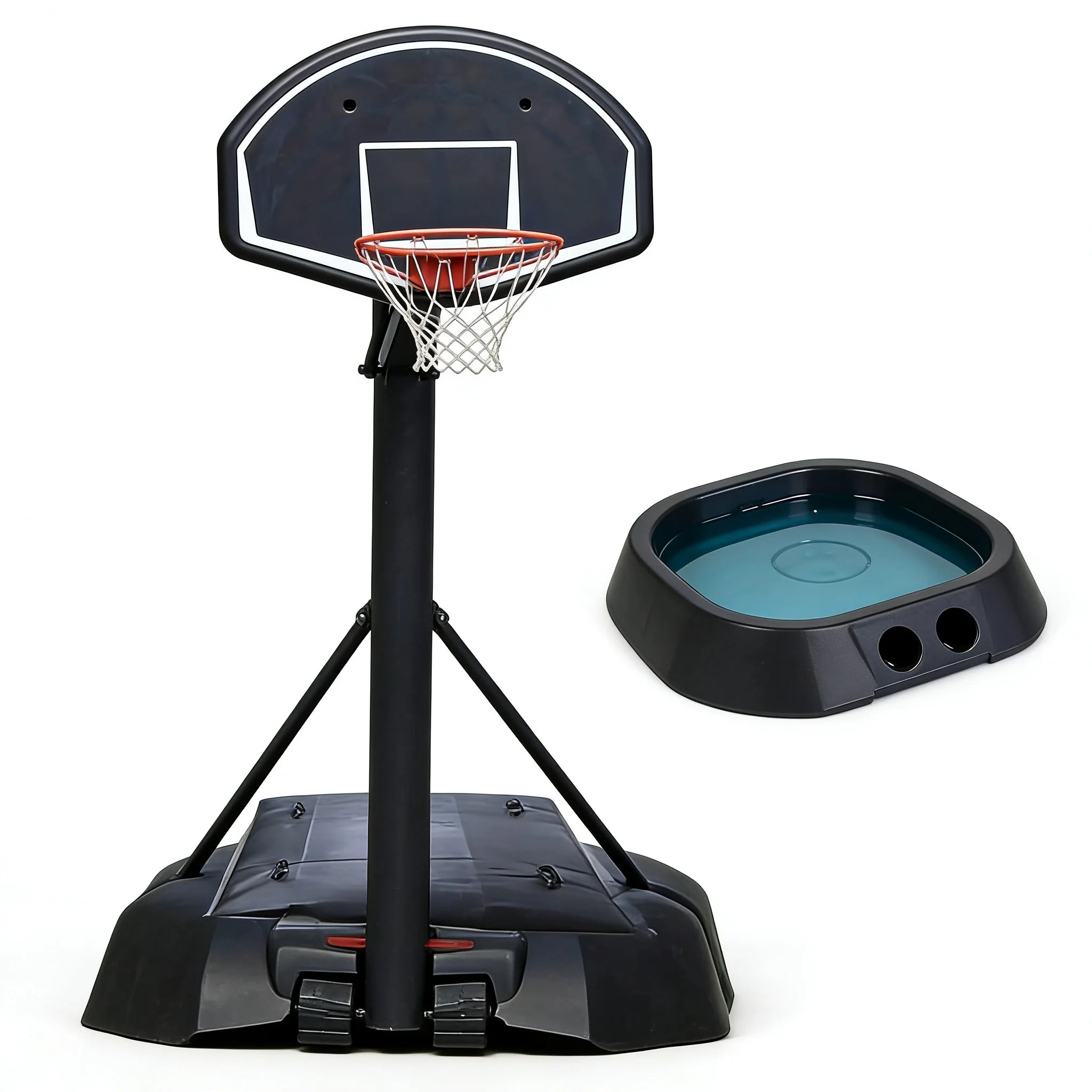 Factory Direct Sales  Standing Basketball Stand with Height Adjustable Hoop Outdoor and Indoor Key Equipment for Courtspromote s